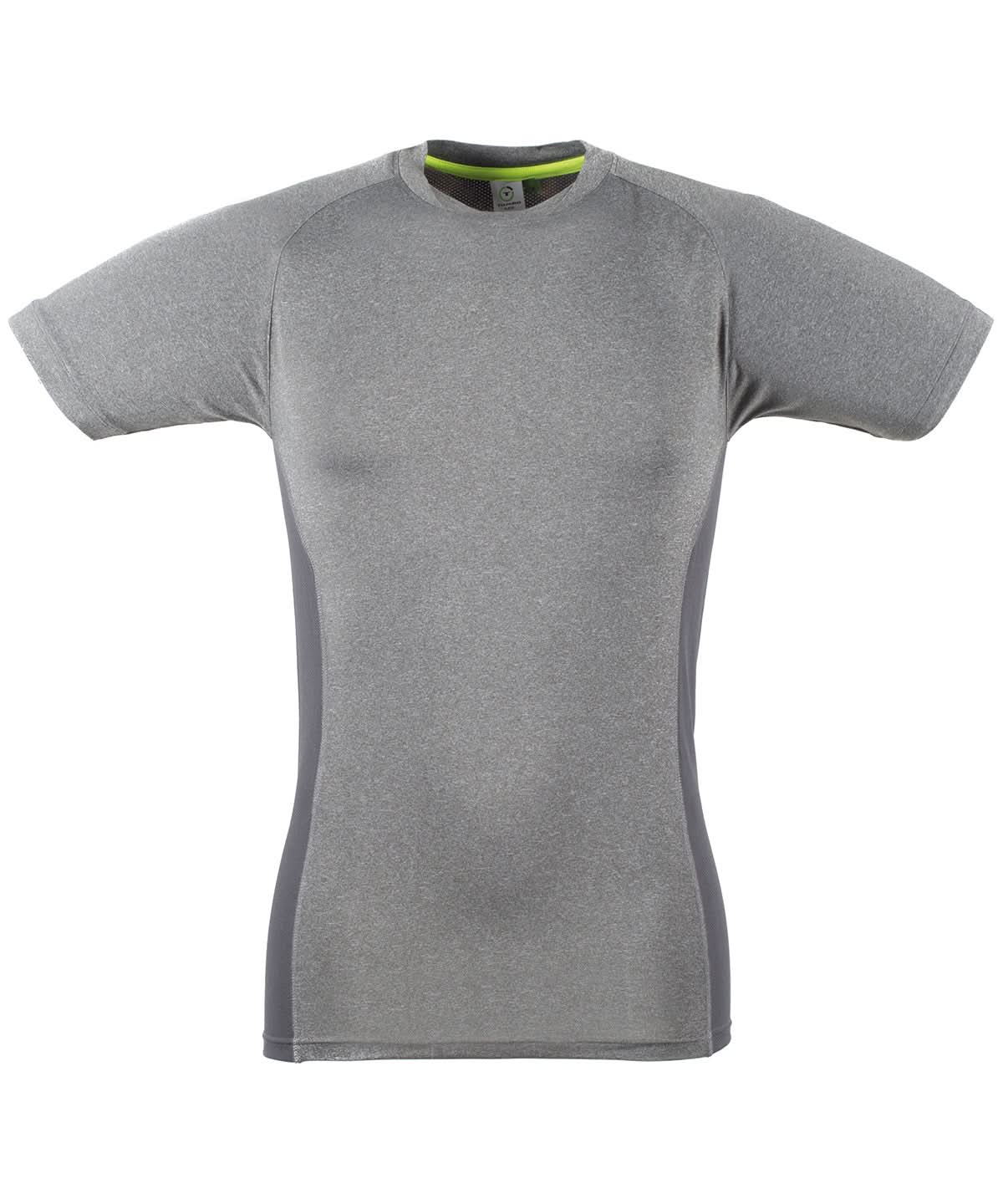 Tombo Slim Fit T Shirt TL515 - Grey Marl Grey XS - Customisable T-Shirt