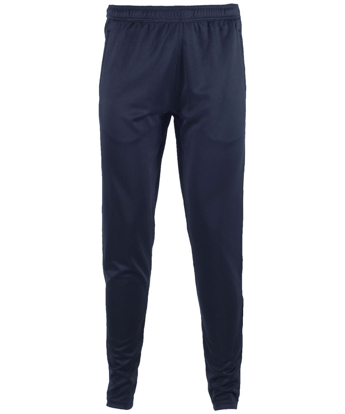 Tombo Slim Leg Training Pants TL580 - Navy - Customisable Trackwear