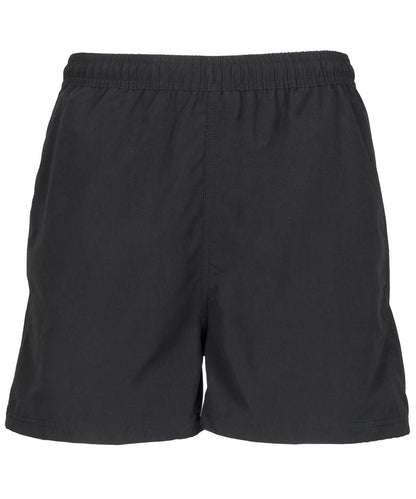 Tombo Track Shorts TL800 - Black - Customisable Shorts