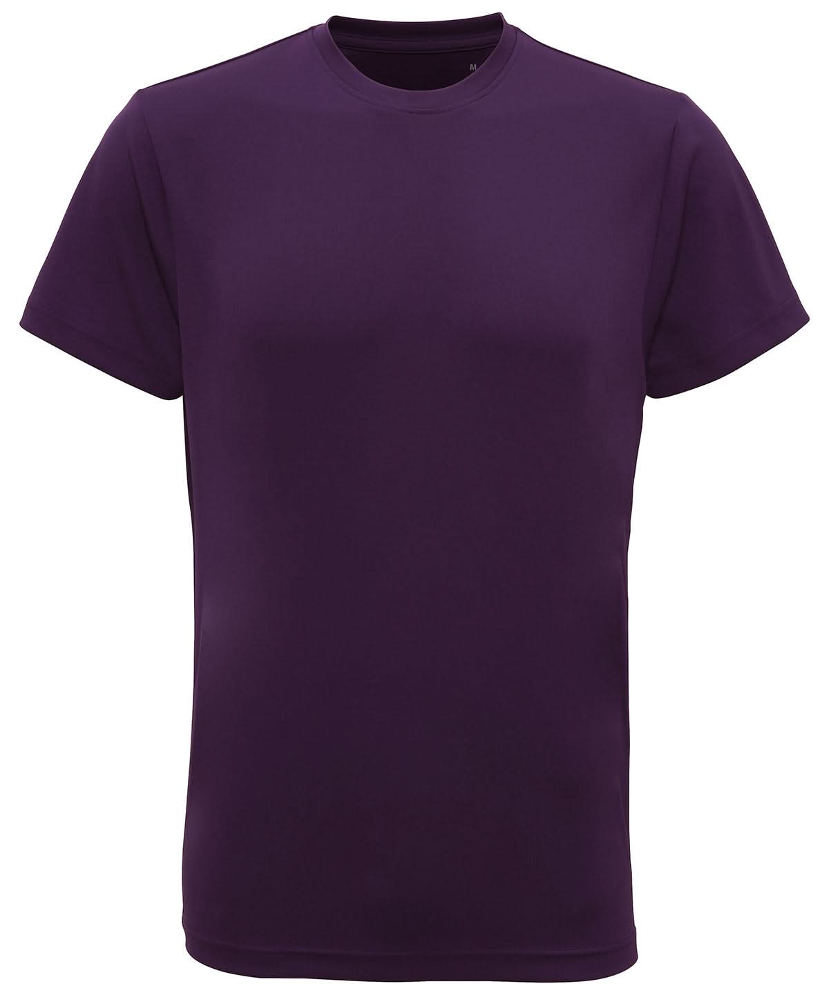 TriDri Performance T Shirt Bright Purple TR010 - Bright Purple - Customisable T-Shirt