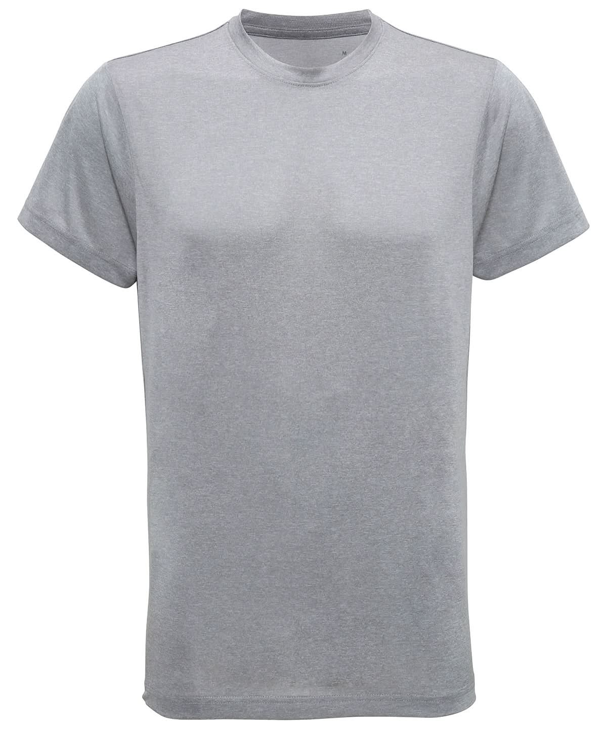 TriDri Performance T Shirt Silver Melange TR010 - Silver Melange - Customisable T-Shirt