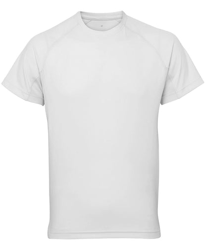 TriDri Tridri Panelled Tech Tee TR011 - White - Customisable T-Shirt