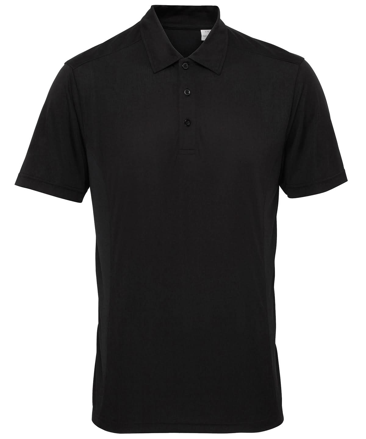 TriDri Tridri Panelled Polo TR012 - Black - Customisable Polos