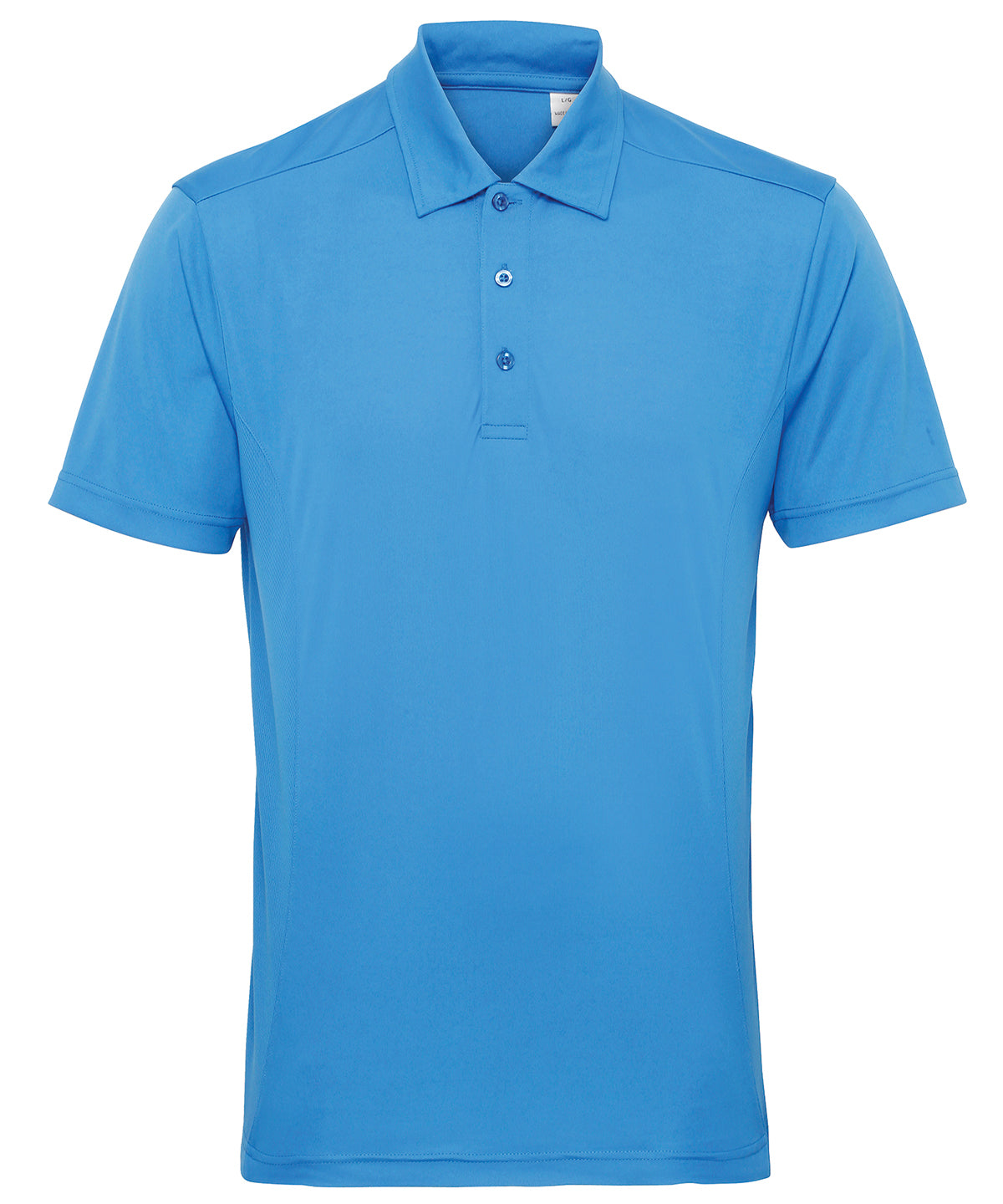 Panelled Polo - TR012 - Sapphire - Customisable Polo Shirts