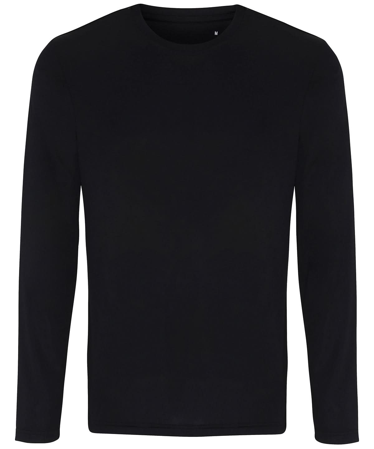 TriDri Tridri Long Sleeve Performance T Shirt TR050 - Black - Customisable T-Shirt