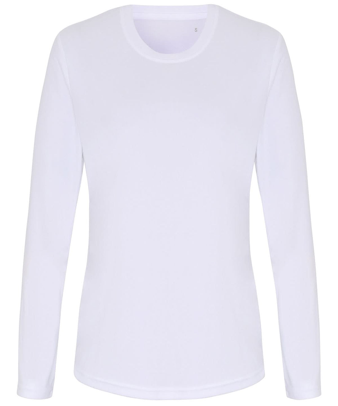TriDri Tridri WomenS Long Sleeve Performance T Shirt TR060 - White - Customisable T-Shirt