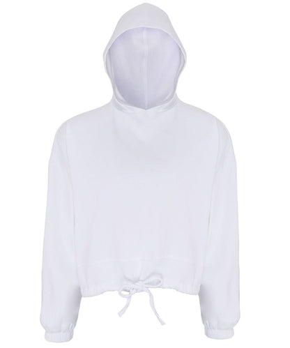 TriDri Tridri WomenS Cropped Oversize Hoodie TR085 - White - Customisable Hoodies