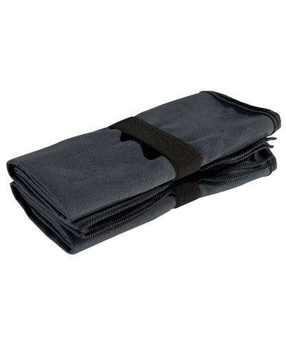 TriDri Tridri Microfibre Quick Dry Fitness Towel TR092 - Charcoal One size - Customisable Towels