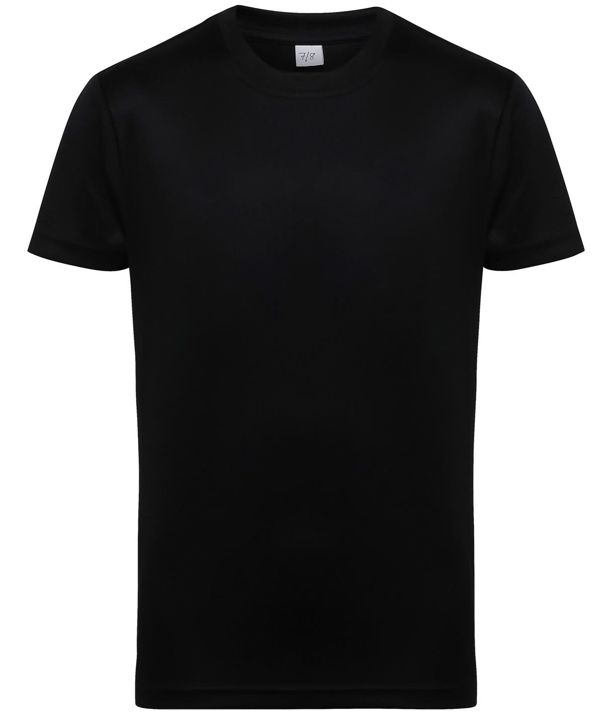 TriDri Tridri Kids Performance T Shirt TR10B - Black - Customisable T-Shirt