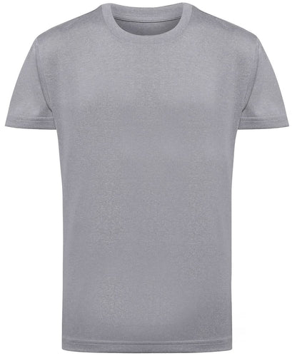 TriDri Tridri Kids Performance T Shirt TR10B - Silver Melange - Customisable T-Shirt