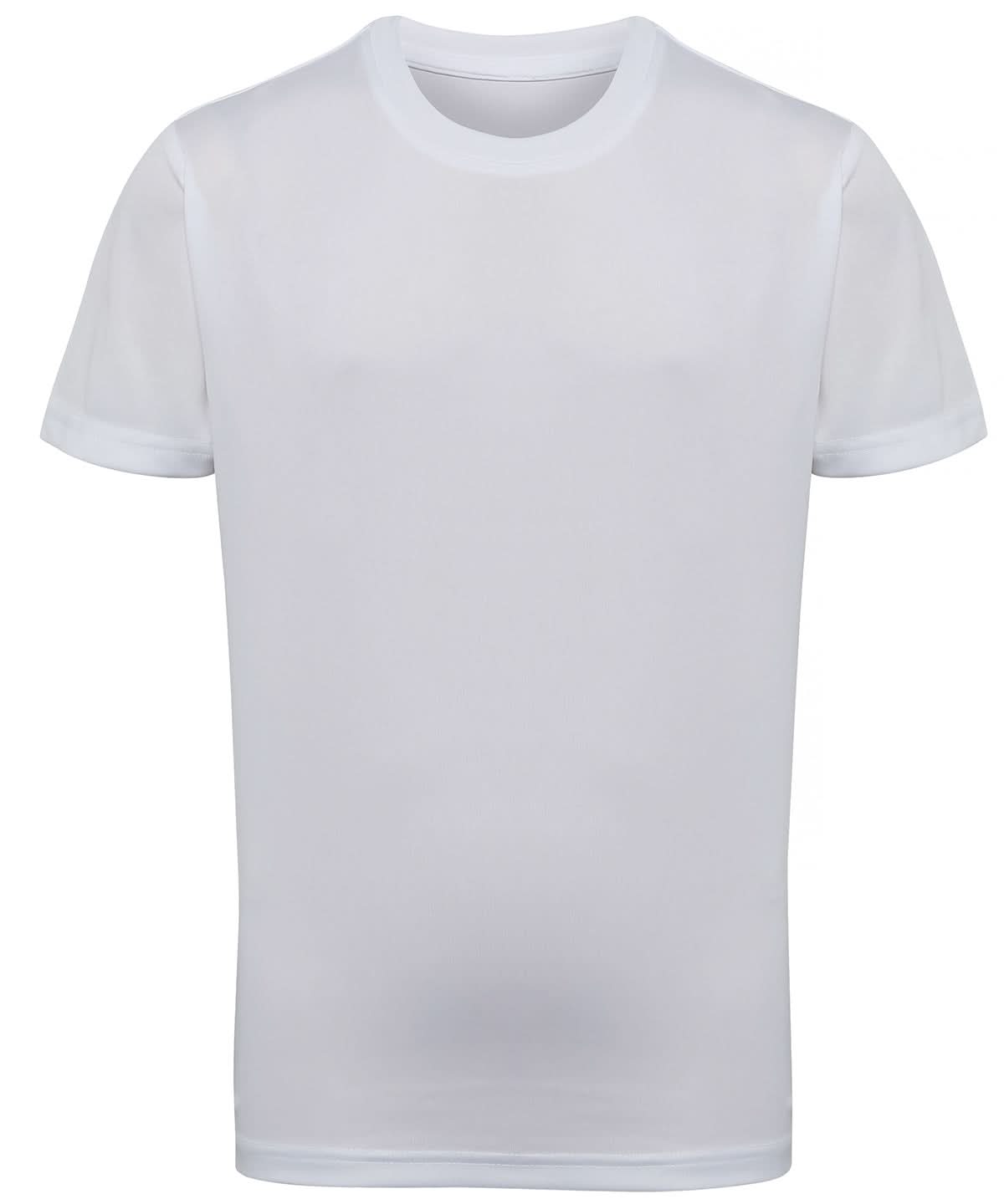TriDri Tridri Kids Performance T Shirt TR10B - White - Customisable T-Shirt