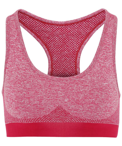 TriDri Tridri Seamless 3D Fit Multi Sport Sculpt Bra TR210 - Burgundy - Customisable Bras