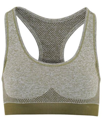 TriDri Tridri Seamless 3D Fit Multi Sport Sculpt Bra TR210 - olive - Customisable Bras