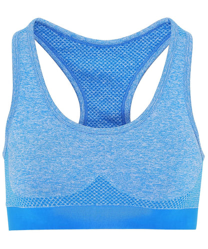 TriDri Tridri Seamless 3D Fit Multi Sport Sculpt Bra TR210 - Sapphire - Customisable Bras