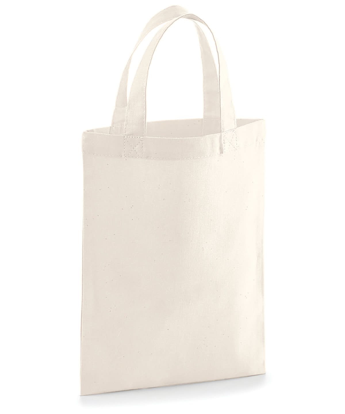 Westford Mill Cotton Party Bag For Life WM103 - Natural One size - Customisable Bags
