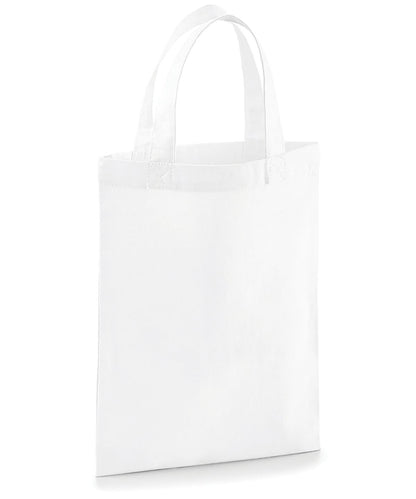 Westford Mill Cotton Party Bag For Life WM103 - White One size - Customisable Bags