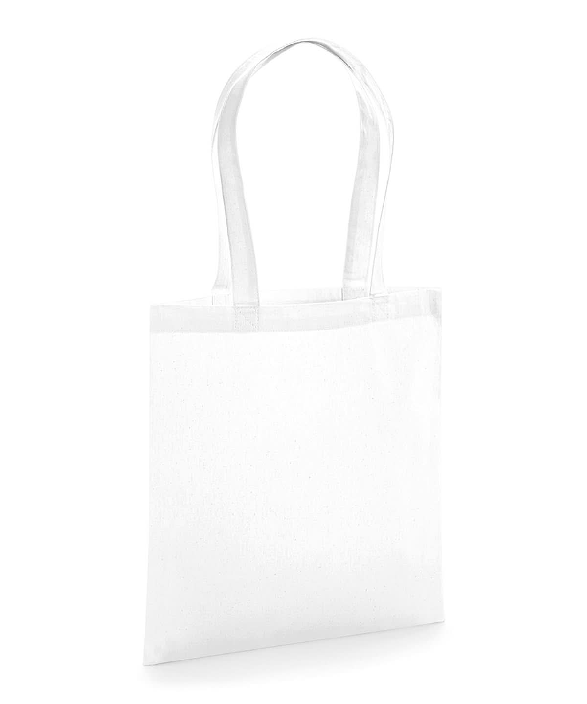 Westford Mill Organic Premium Cotton Tote WM261 - - Customisable Bags