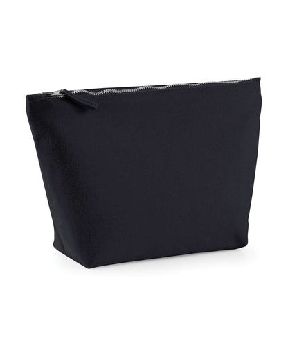 Westford Mill Canvas Accessory Bag WM540 - Black - Customisable Bags