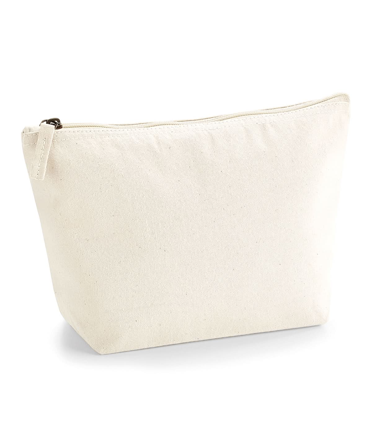 Westford Mill Earthaware Organic Accessory Bag WM840 - Natural - Customisable Bags