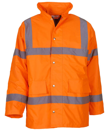 Yoko HV Classic Motorway Jacket Hvp300 YK045 - Orange - Customisable Jacket