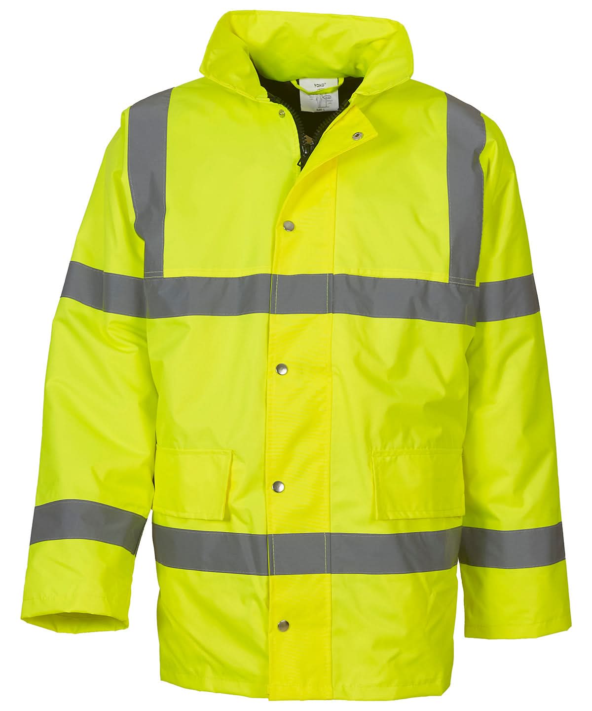 Yoko HV Classic Motorway Jacket Hvp300 YK045 - Yellow - Customisable Jacket