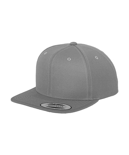 Flexfit By Yupoong The Classic Snapback 6089M YP001 - Heather Grey One size - Customisable Caps