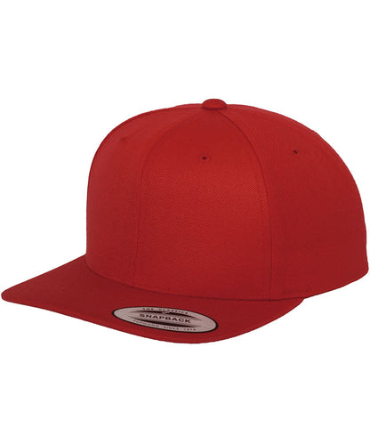 Flexfit By Yupoong The Classic Snapback 6089M YP001 - Red One size - Customisable Caps