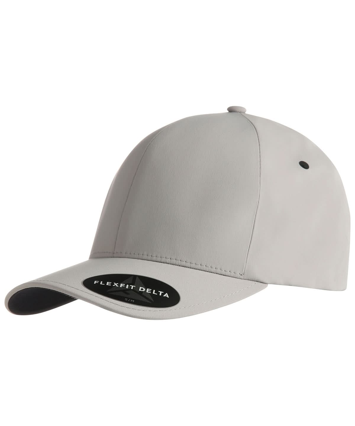 Flexfit By Yupoong Flexfit Delta Cap 180 YP028 - Silver - Customisable Caps