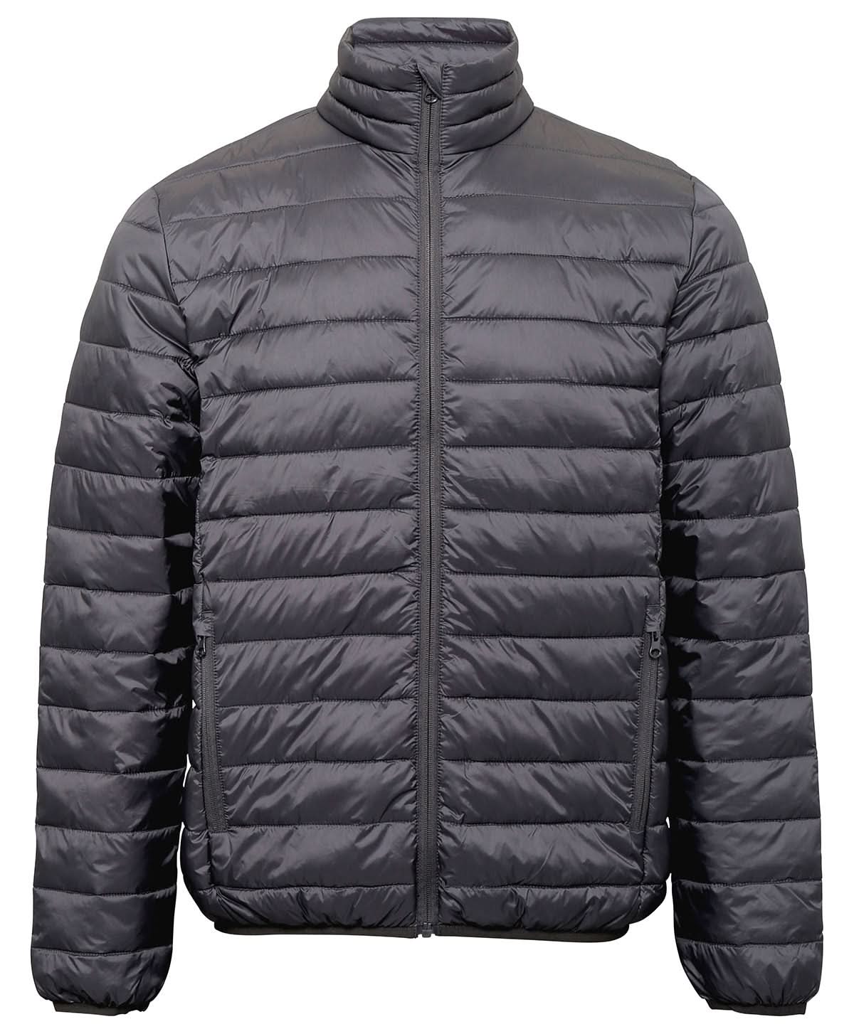 2786 Terrain padded jacket TS030 - Steel - Customisable Jacket