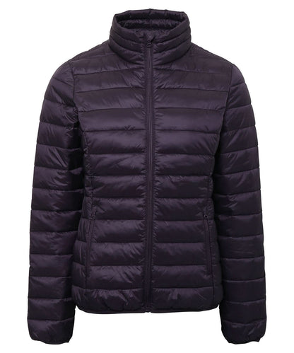 2786 Womens terrain padded jacket TS30F - Aubergine - Customisable Jacket