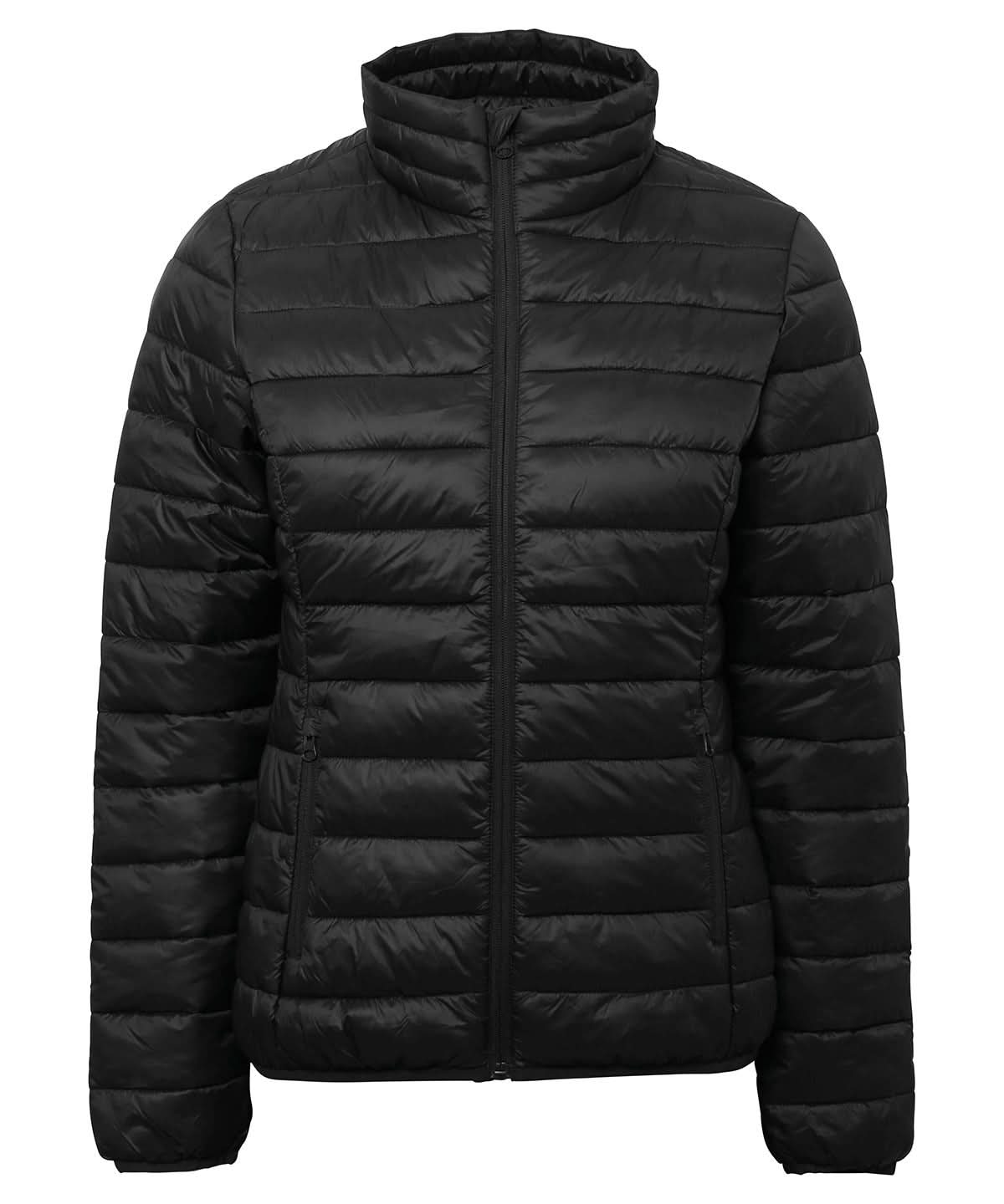 2786 Womens terrain padded jacket TS30F - Black - Customisable Jacket