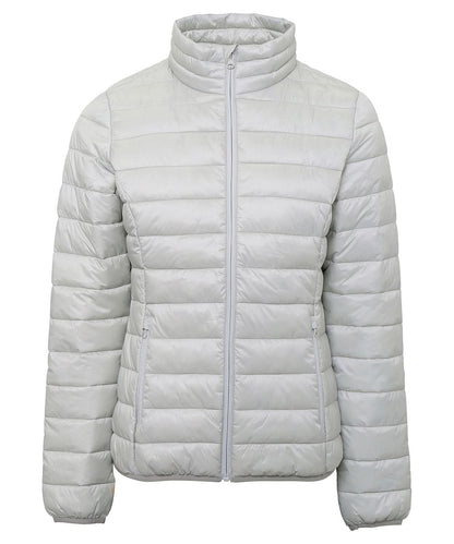 2786 Womens terrain padded jacket TS30F - Silver - Customisable Jacket