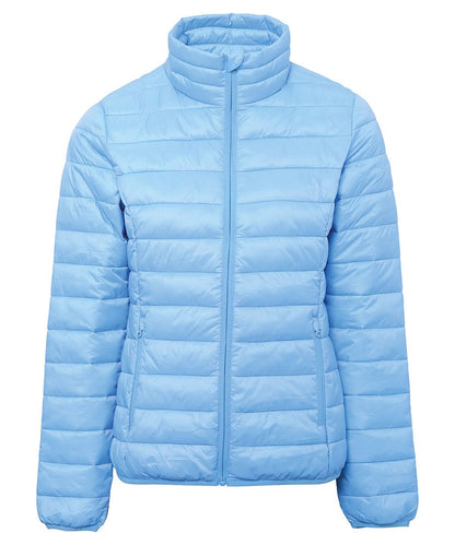2786 Womens terrain padded jacket TS30F - Winter Sky - Customisable Jacket