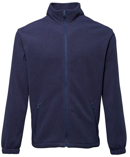2786 Full zip fleece TS014 - Navy - Customisable Fleece
