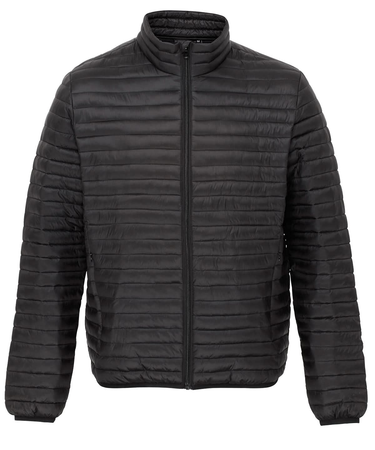 2786 Tribe fineline padded jacket TS018 - Black - Customisable Jacket