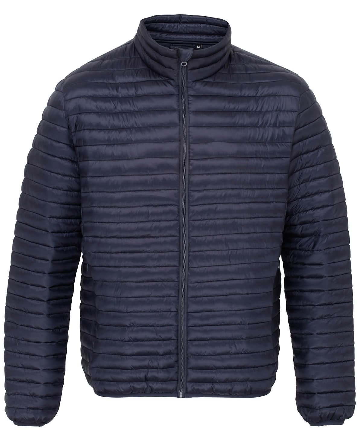 2786 Tribe fineline padded jacket TS018 - Navy - Customisable Jacket