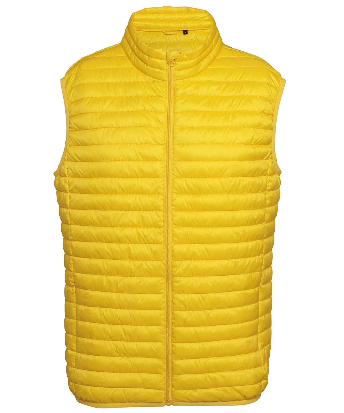 2786 Tribe fineline padded gilet TS019 - Bright Yellow - Customisable Bodywarmers