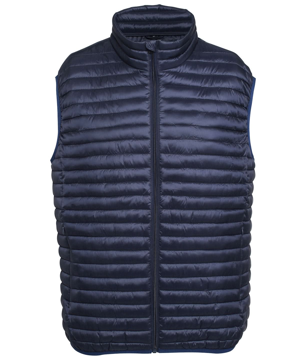 2786 Tribe fineline padded gilet TS019 - Navy - Customisable Bodywarmers