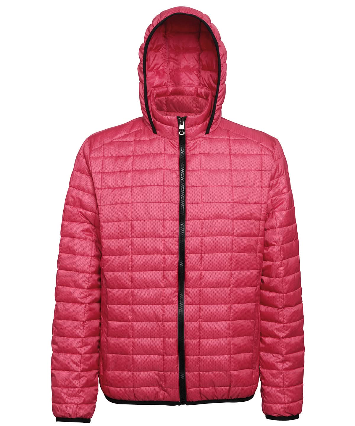 Honeycomb hooded jacket - TS023 - Red - Customisable Jacket