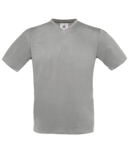 B&amp;C Collection Exact v neck BA108 - Sports Grey - Customisable T-Shirt