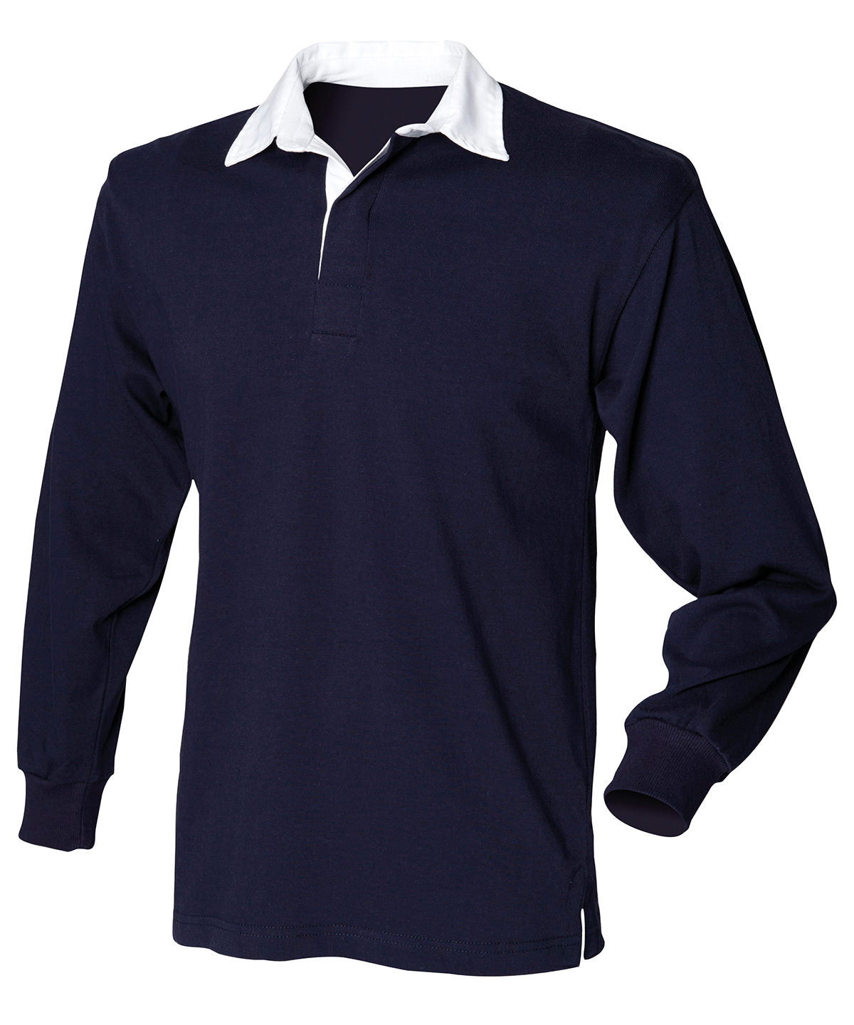 Long sleeve original rugby shirt - FR01M - Navy* - Customisable Rugby Shirts