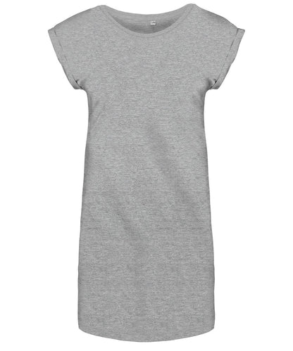 Kariban Ladies long T shirt KB388 - Light Grey Heather - Customisable T-Shirt