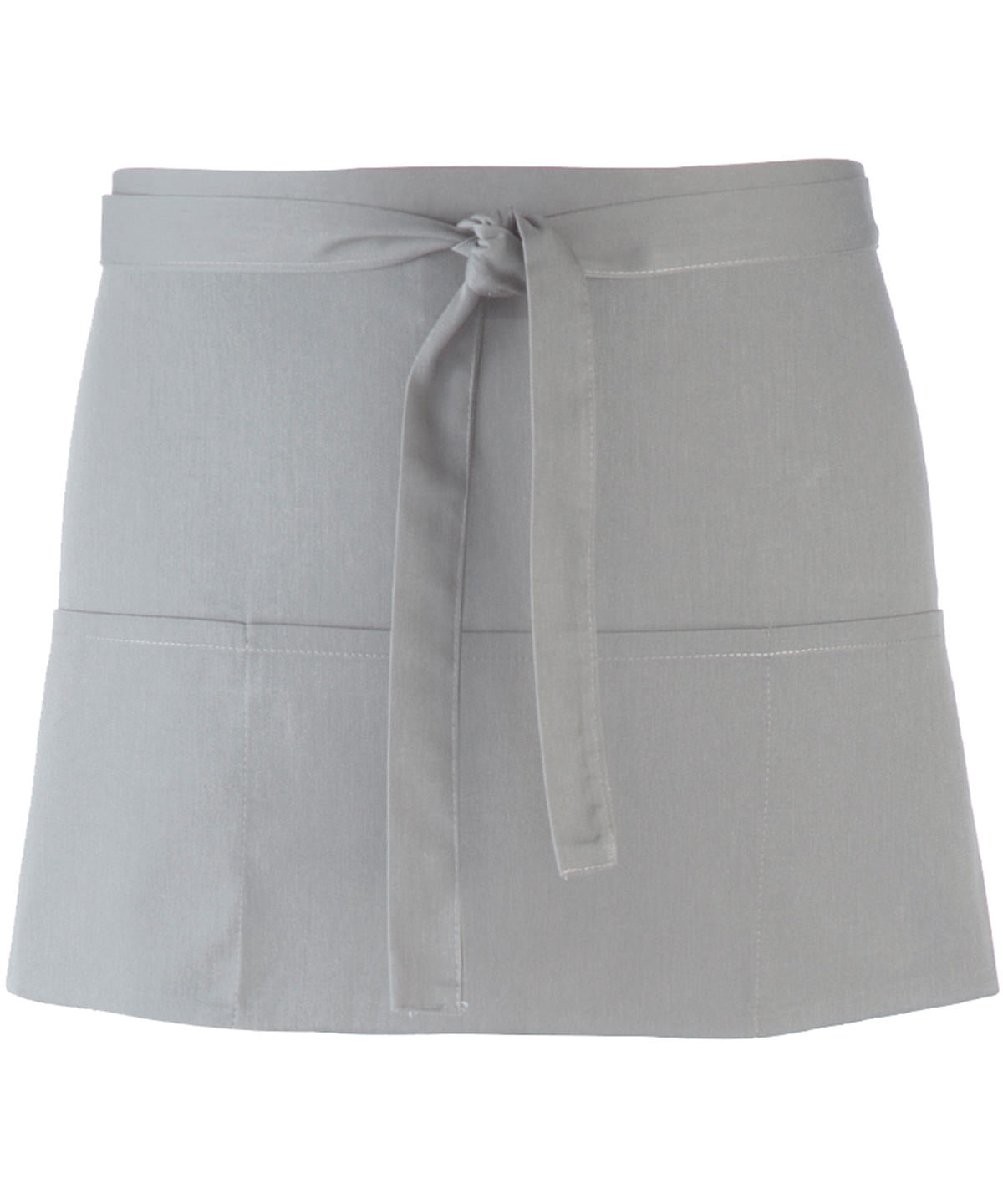 Colours 3-pocket apron - PR155 - Silver One size - Customisable Aprons