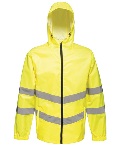 Regatta High Visibility High vis pro pack away jacket RG385 - Yellow - Customisable Jacket