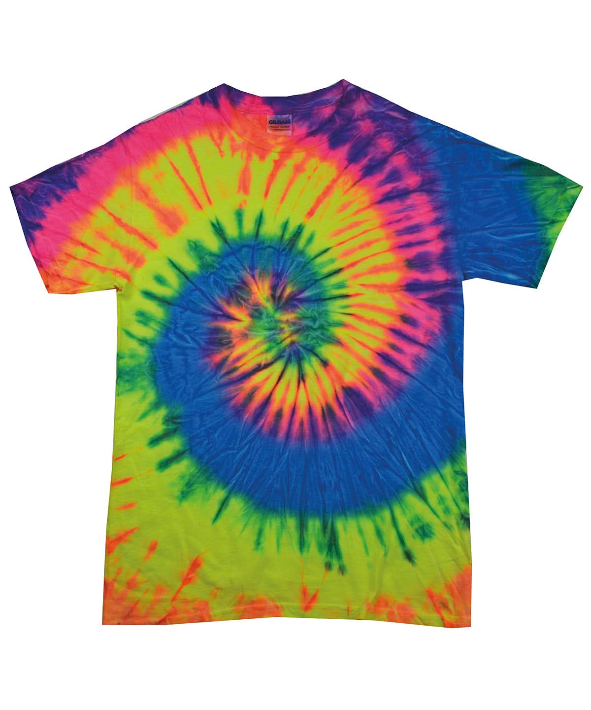 Colortone Kids tie dye T TD02B - Neon Rainbow - Customisable T-Shirt