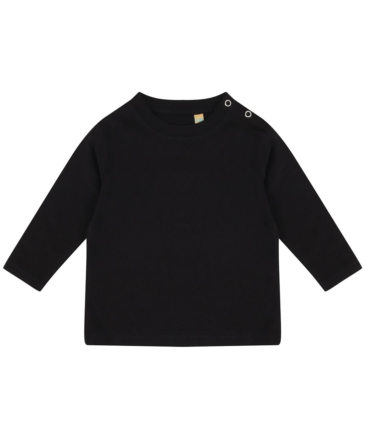 Larkwood Long Sleeved T Shirt LW21T - Black - Customisable T-Shirt