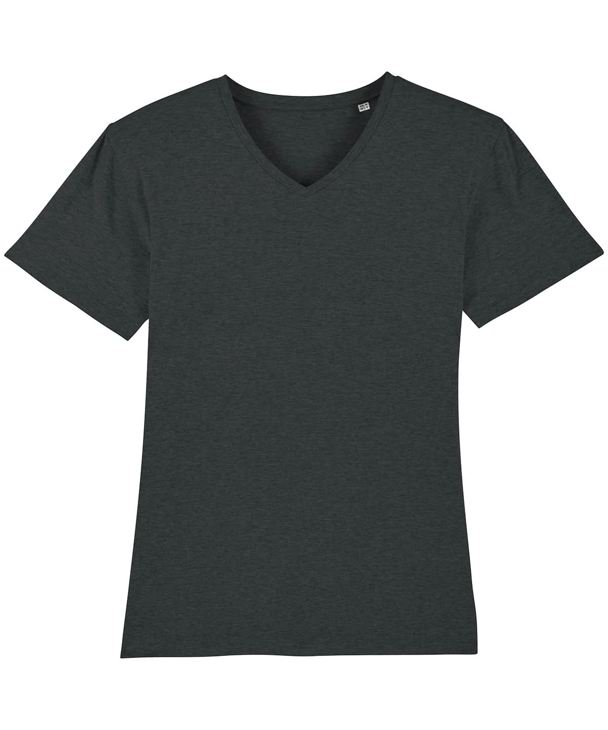 Stanley/Stella Stanley Presenter v neck t shirt STTM562 SX021 - Dark Heather Grey - Customisable T-Shirt
