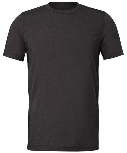 Bella Canvas Unisex sueded tee CV011 - Dark Grey Heather - Customisable T-Shirt