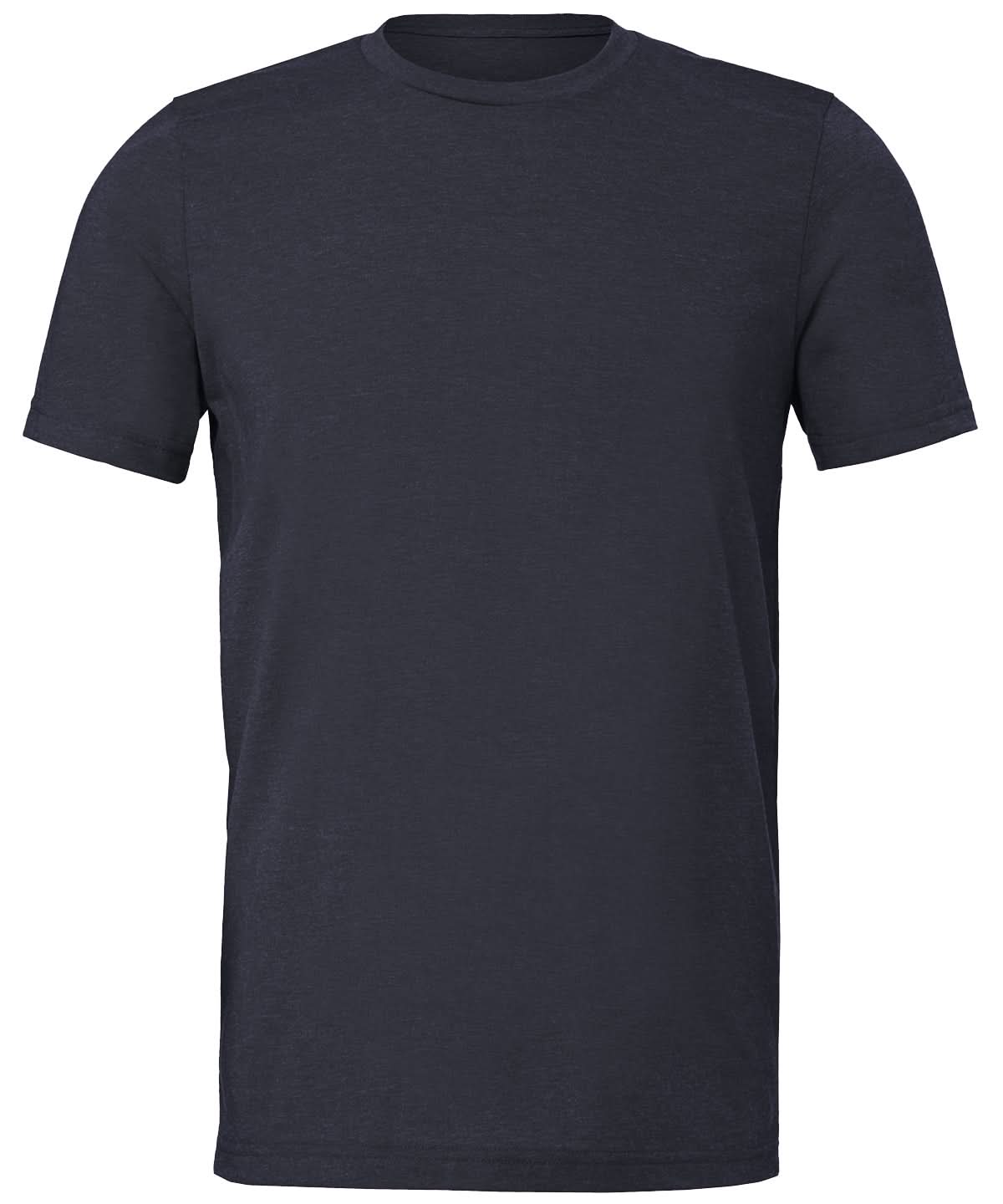 Bella Canvas Unisex sueded tee CV011 - Heather Navy - Customisable T-Shirt