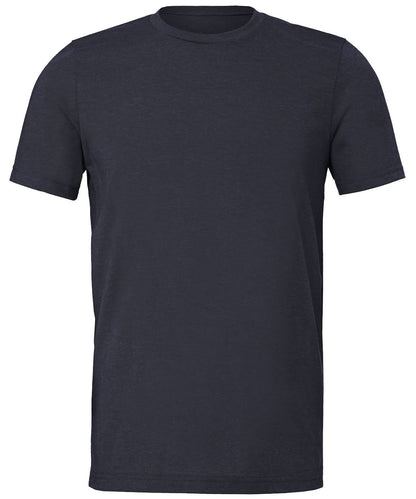 Bella Canvas Unisex sueded tee CV011 - Heather Navy - Customisable T-Shirt